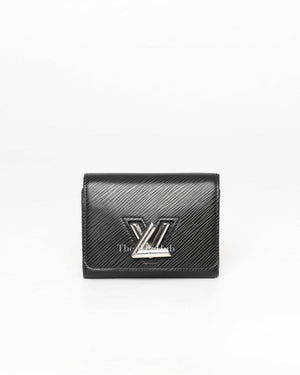 Louis Vuitton Black Epi Twist Compact Wallet-2