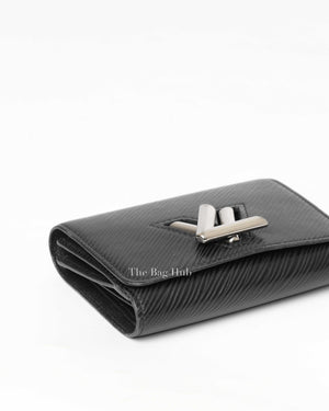 Louis Vuitton Black Epi Twist Compact Wallet-7