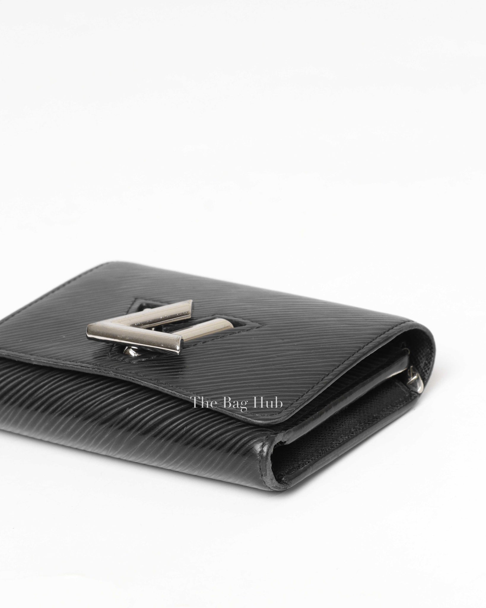 Louis Vuitton Black Epi Twist Compact Wallet-8