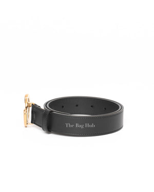 Gucci Black Leather GG Marmont Belt 70/28-6