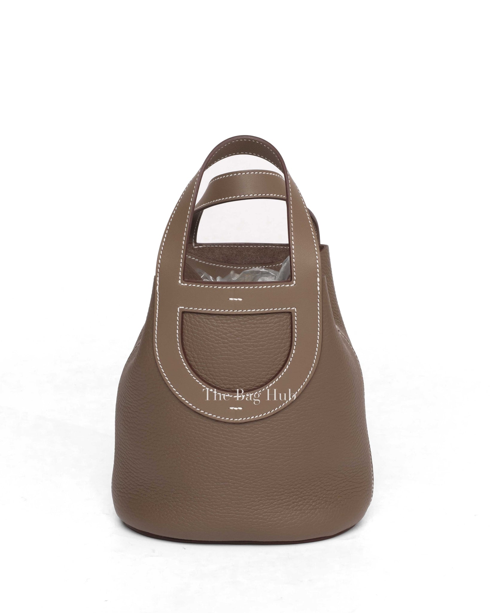 Hermes Etoupe In The Loop 18 Handbag-2