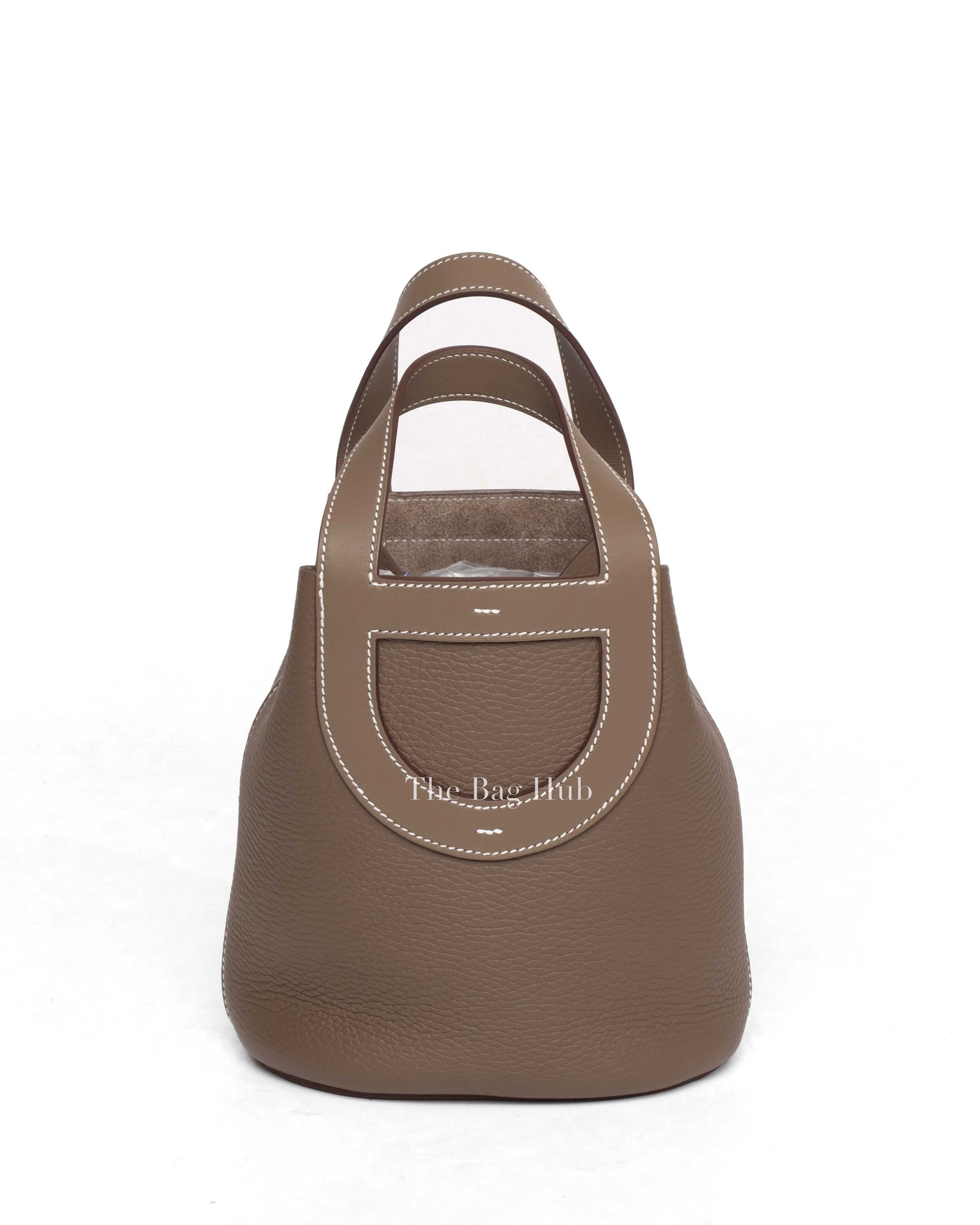 Hermes Etoupe In The Loop 18 Handbag-3