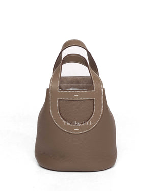 Hermes Etoupe In The Loop 18 Handbag-3