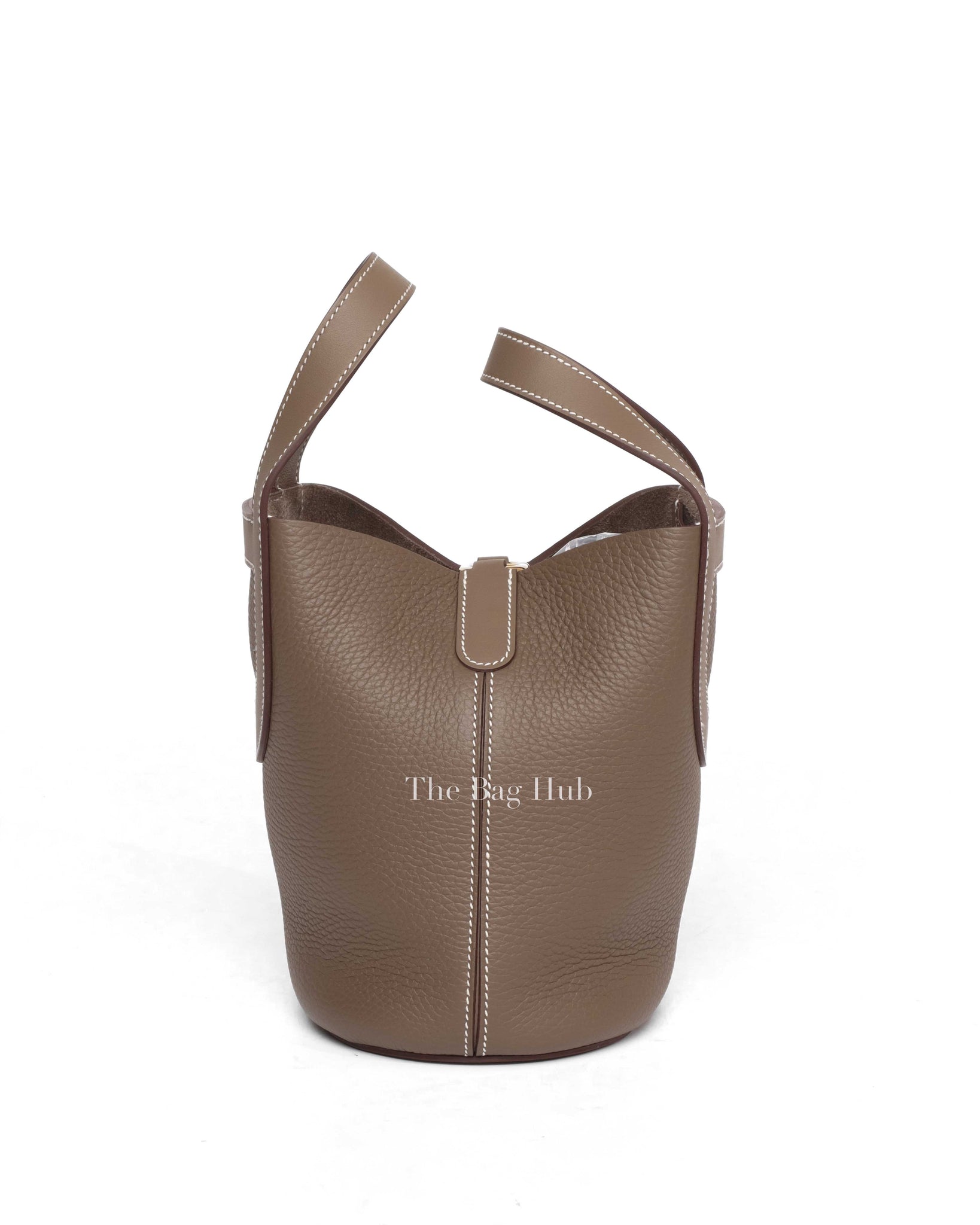 Hermes Etoupe In The Loop 18 Handbag-4