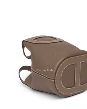 Hermes Etoupe In The Loop 18 Handbag-9