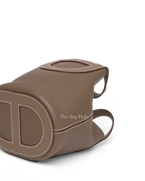 Hermes Etoupe In The Loop 18 Handbag-10
