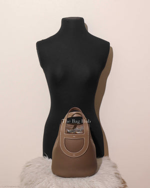 Hermes Etoupe In The Loop 18 Handbag-12
