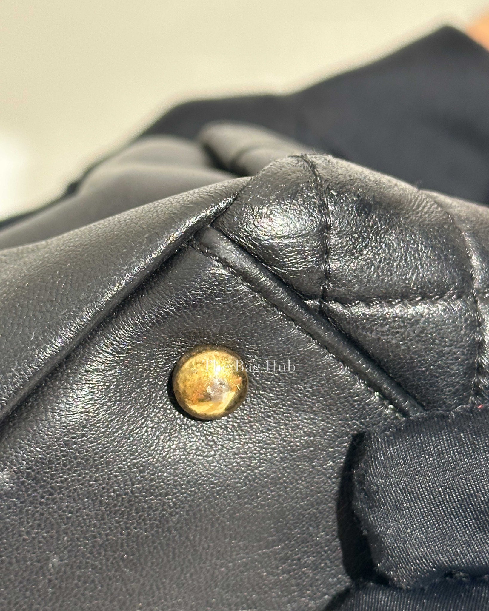 Chanel Black Quilted Leather Large Mademoiselle Bowler Bag GHW-19