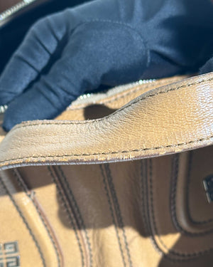 Givenchy Brown Goatskin Nightingale Medium Satchel Bag-15