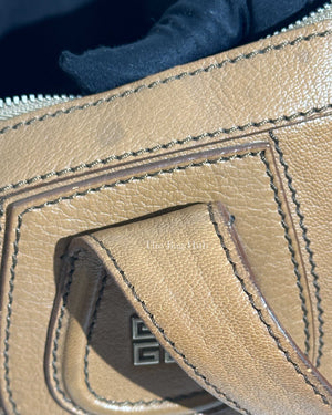 Givenchy Brown Goatskin Nightingale Medium Satchel Bag-18