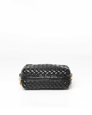 Bottega Veneta Black Padded Intrecciato Camera Bag-6