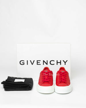 Givenchy Red City Sport Sneakers Size 41-9