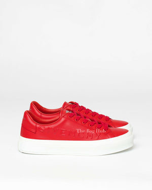 Givenchy Red City Sport Sneakers Size 41-5
