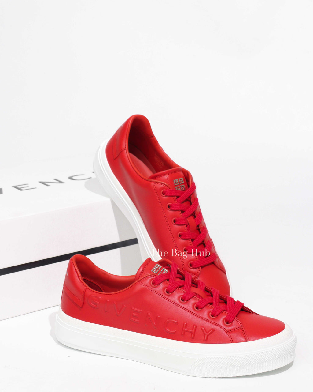 Givenchy Red City Sport Sneakers Size 41-1