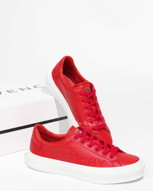 Givenchy Red City Sport Sneakers Size 41-1