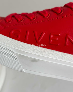 Givenchy Red City Sport Sneakers Size 41-14