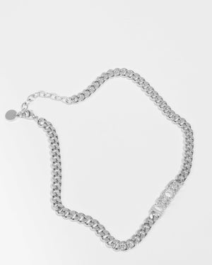 Dior Silver Finish Diorevolution Choker