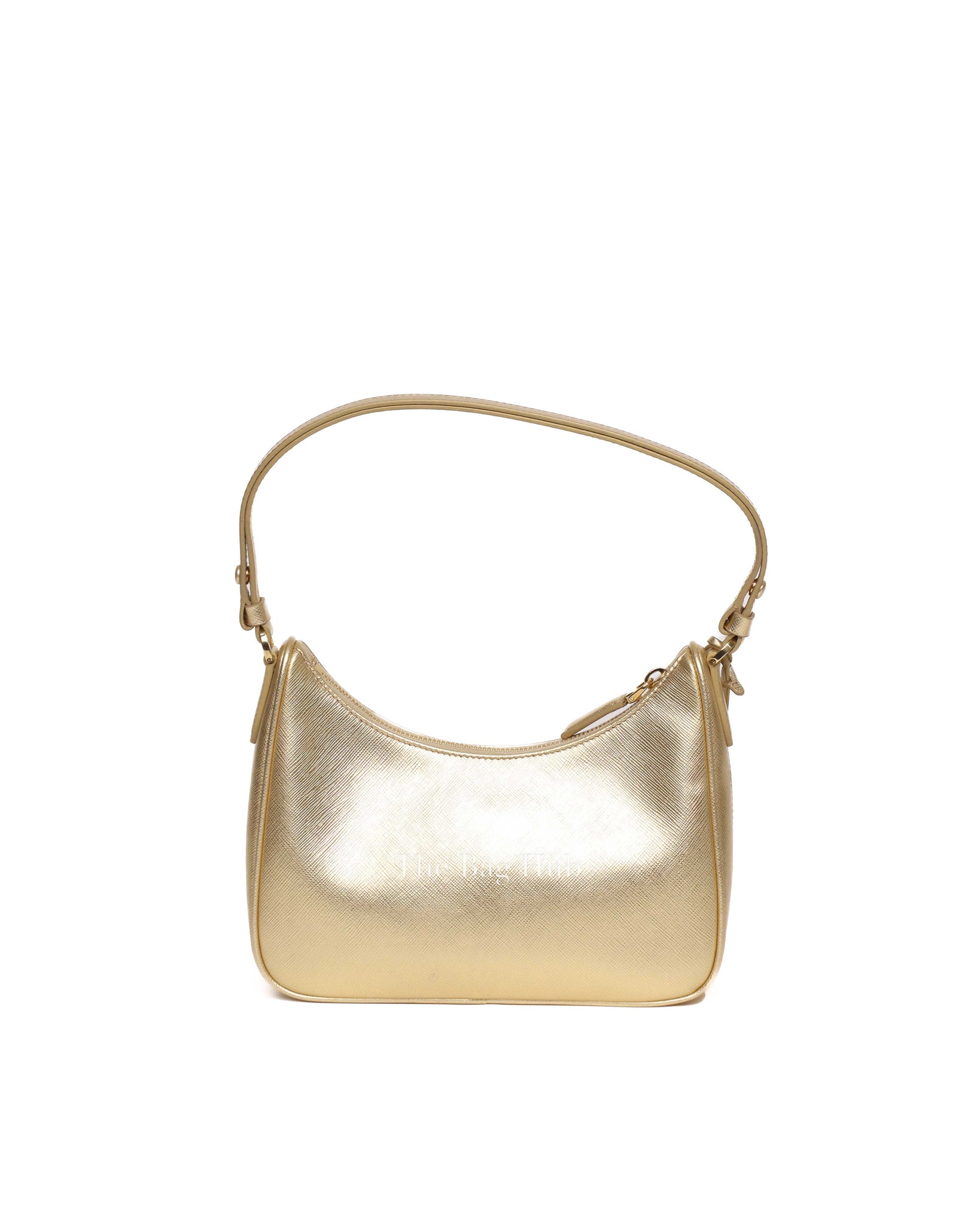 Prada Platino Re-Edition Saffiano Leather Sacca Mini Bag 1BC204-3