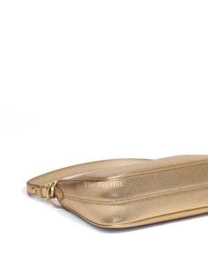 Prada Platino Re-Edition Saffiano Leather Sacca Mini Bag 1BC204-7