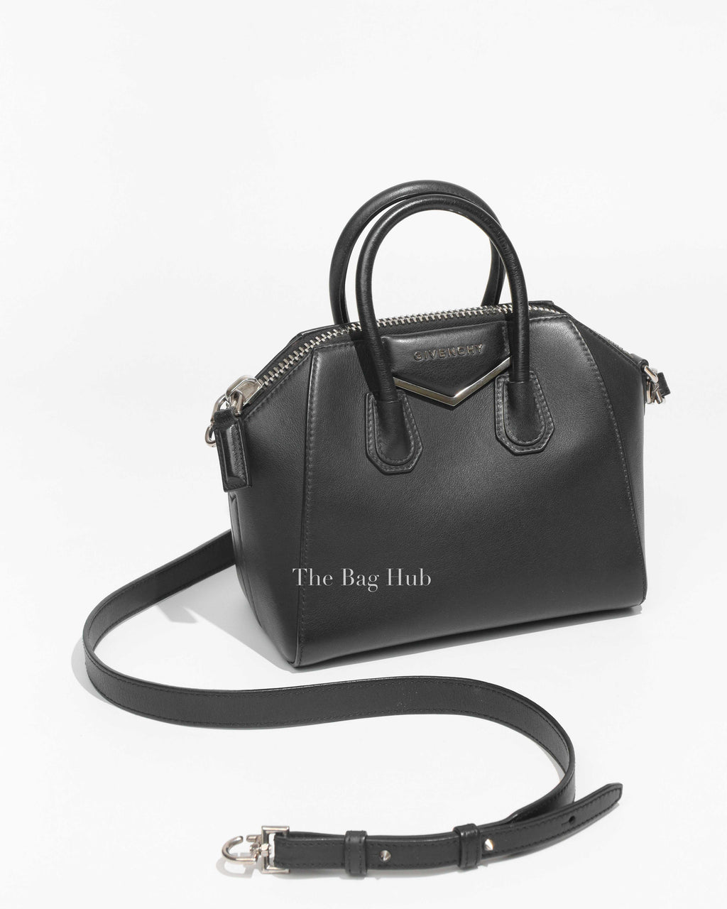 Givenchy Black Calfskin Mini Antigona Bag-1