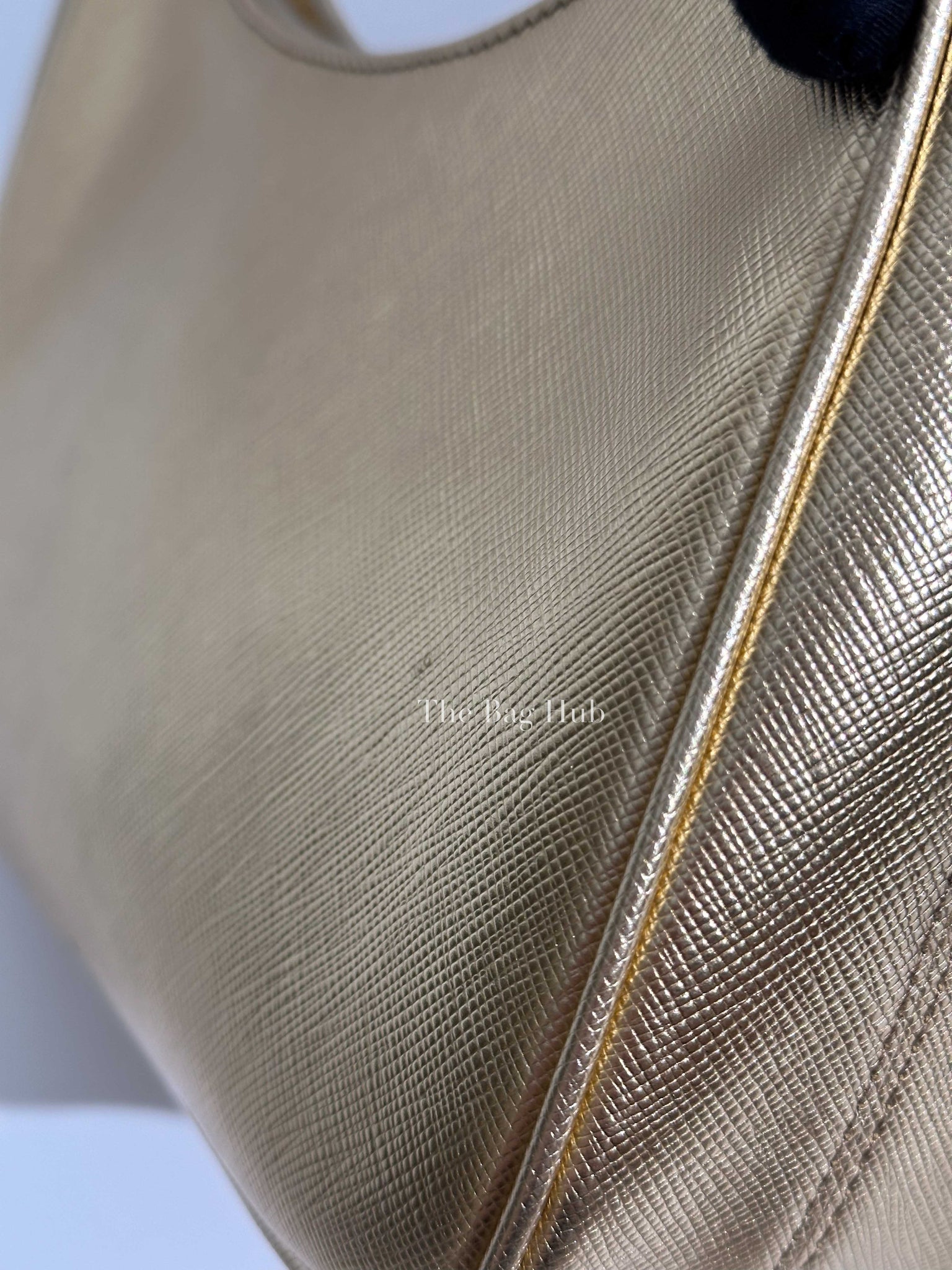 Prada Platino Re-Edition Saffiano Leather Sacca Mini Bag 1BC204-16