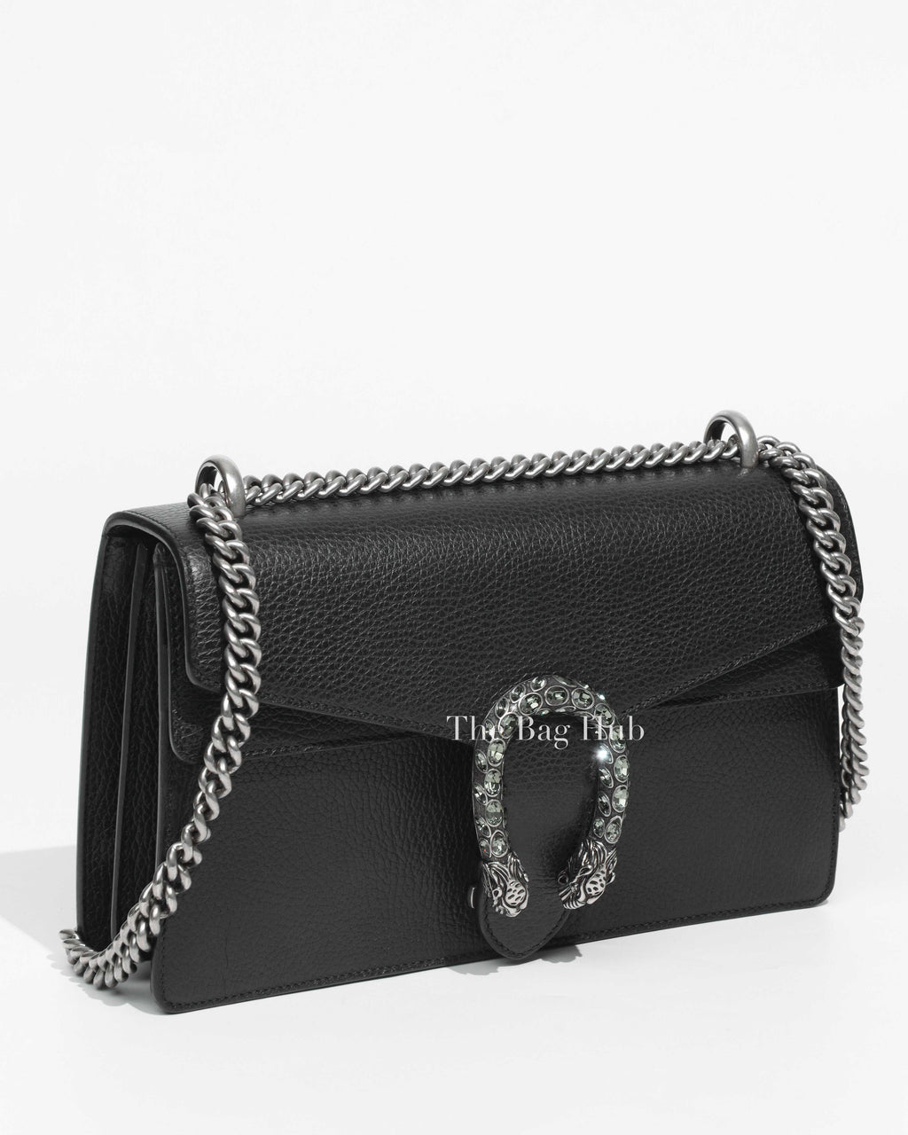 Gucci Black Leather Small Pebble Dionysus Shoulder Bag-1