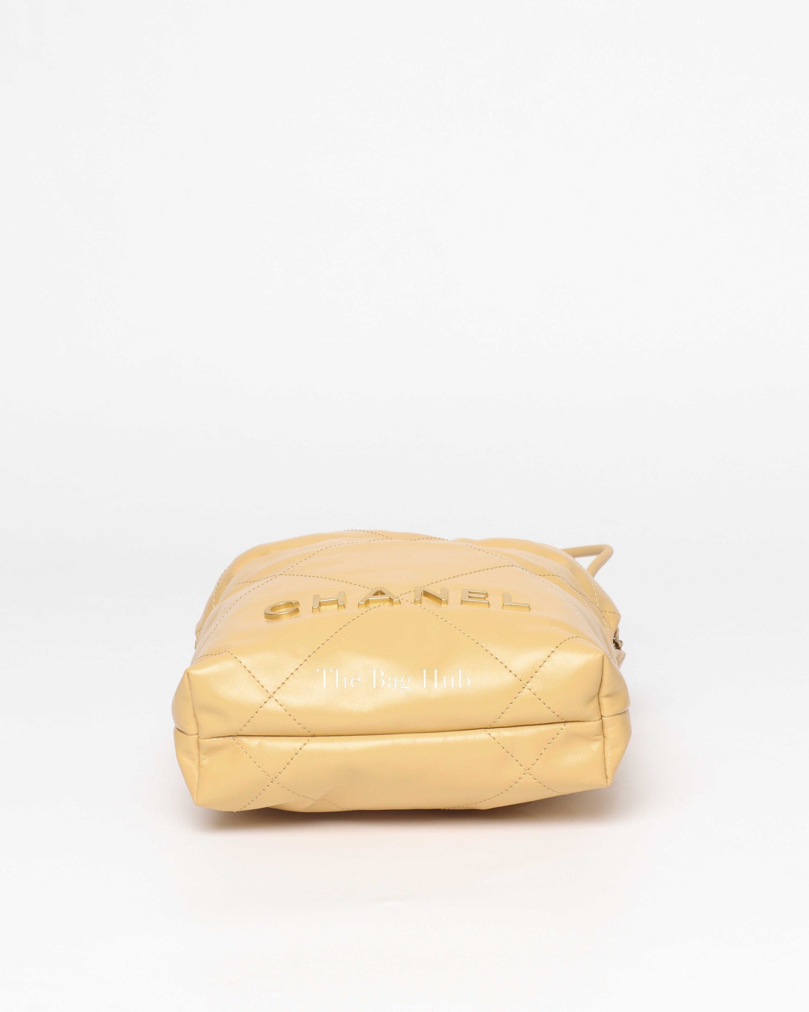 Chanel Beige Calfskin C22 Mini Handbag GHW-6