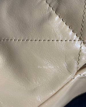 Chanel Beige Calfskin C22 Mini Handbag GHW-14