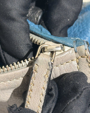 Givenchy Blue/Gray Leather Pandora Mini Bag-Image-14