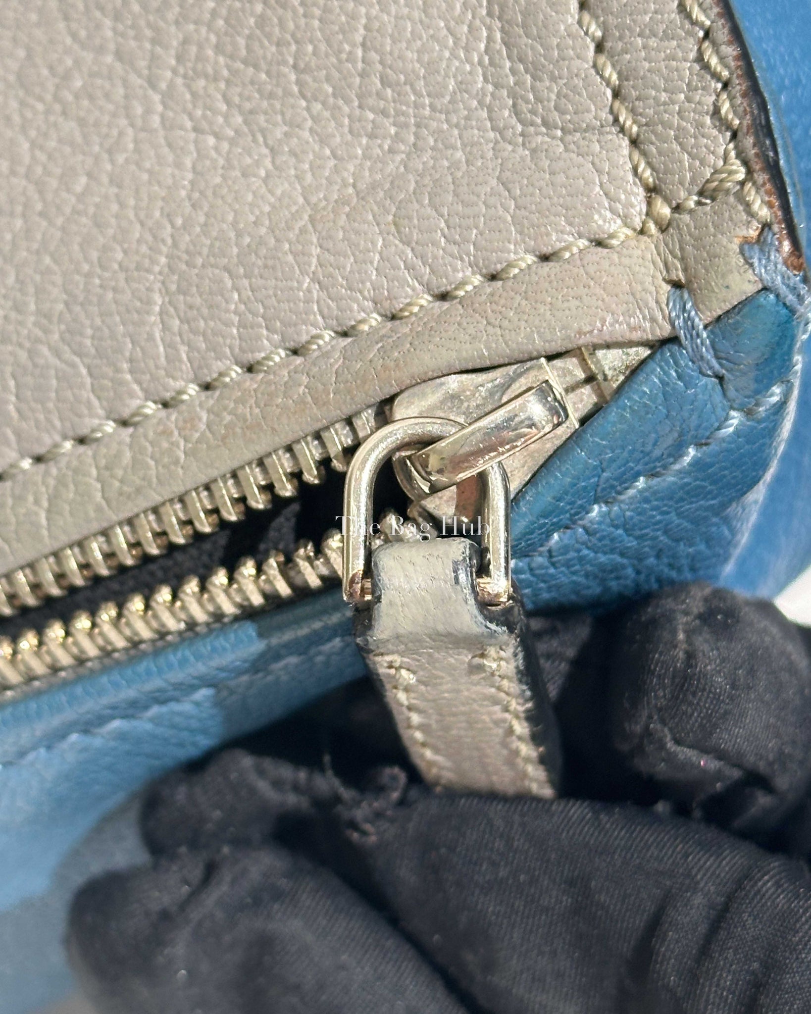 Givenchy Blue/Gray Leather Pandora Mini Bag-Image-16