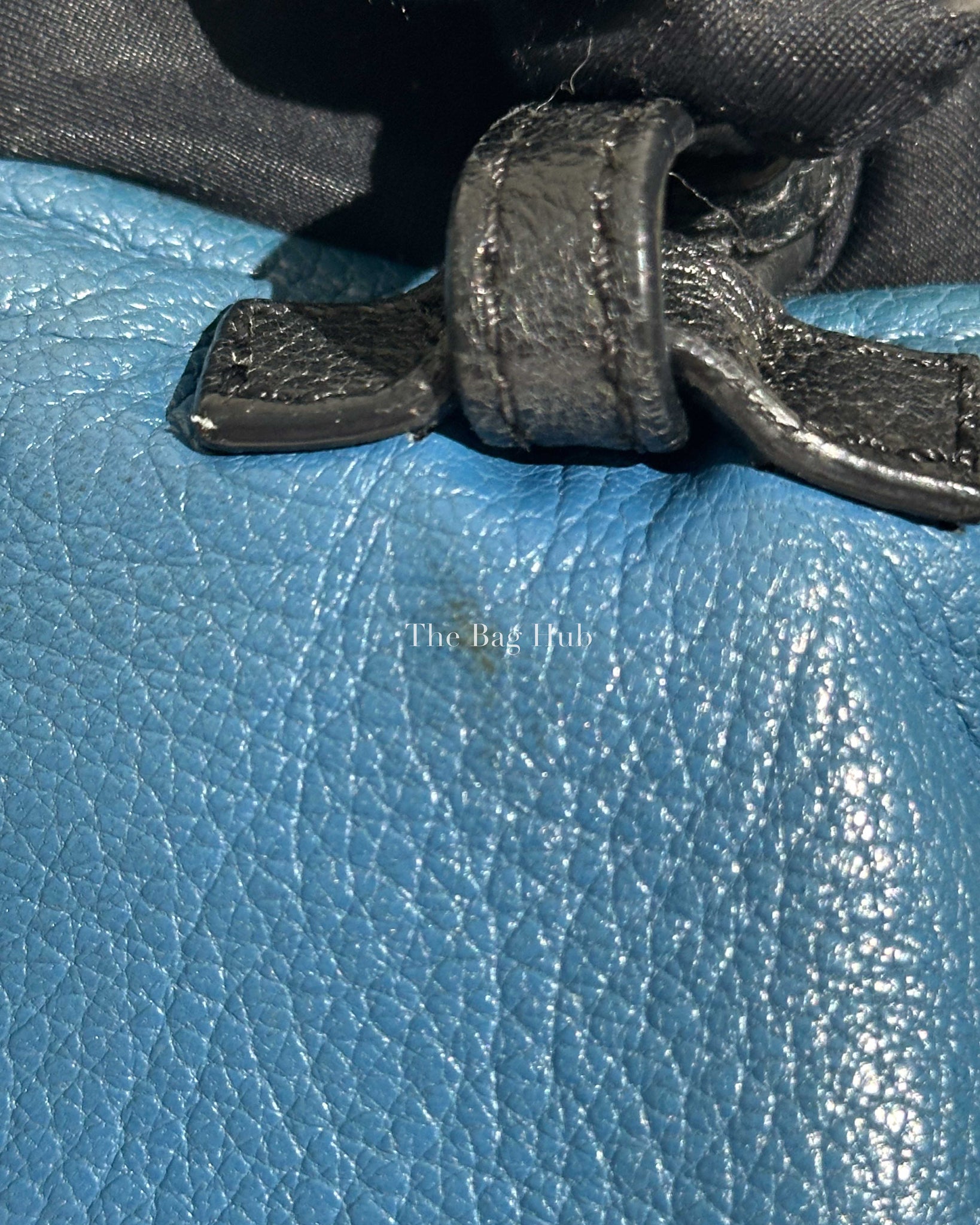 Givenchy Blue/Gray Leather Pandora Mini Bag-Image-23