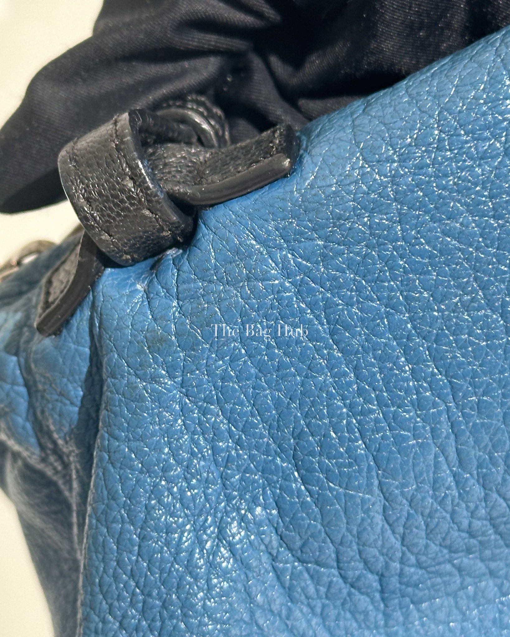 Givenchy Blue/Gray Leather Pandora Mini Bag-Image-24