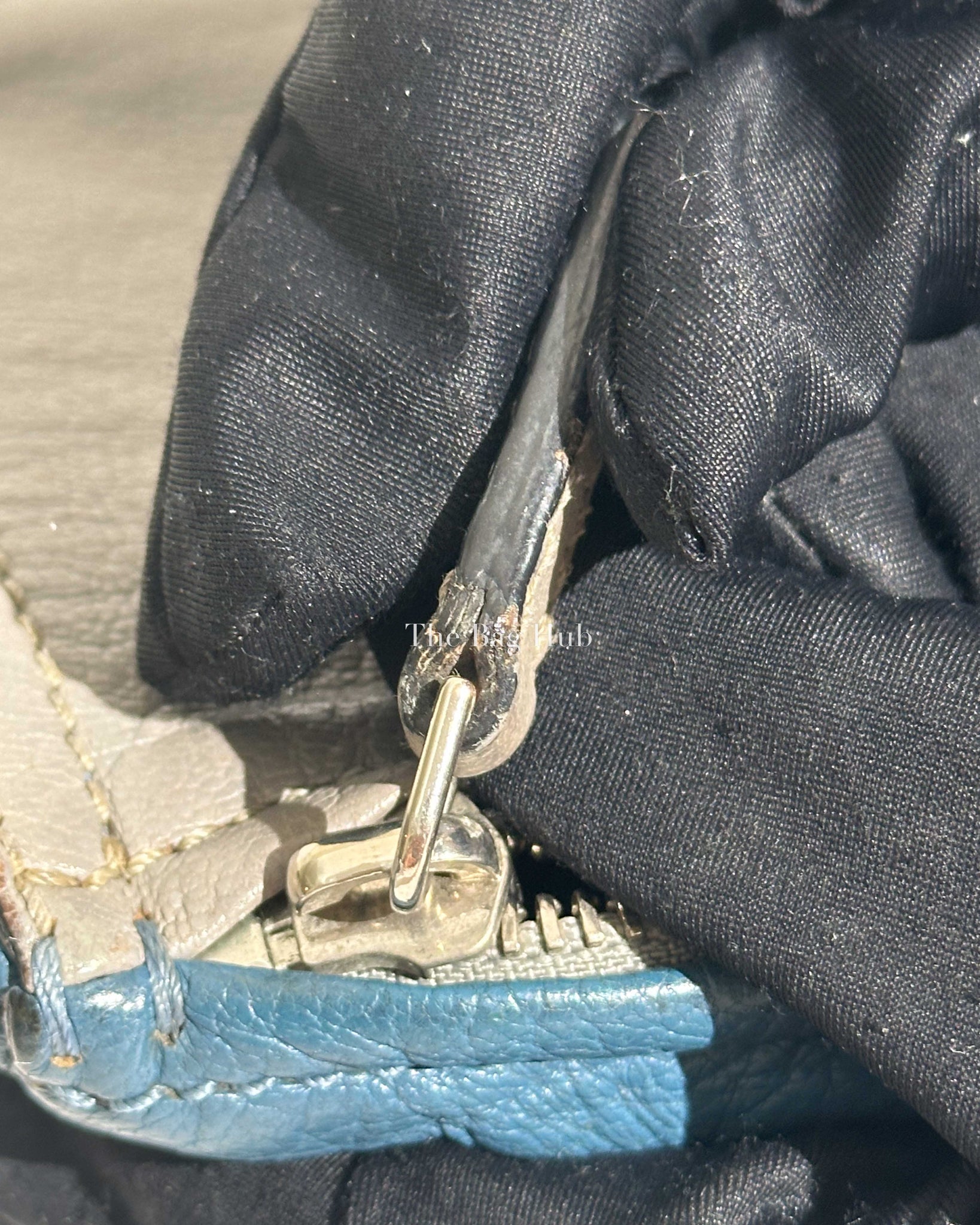 Givenchy Blue/Gray Leather Pandora Mini Bag-Image-31