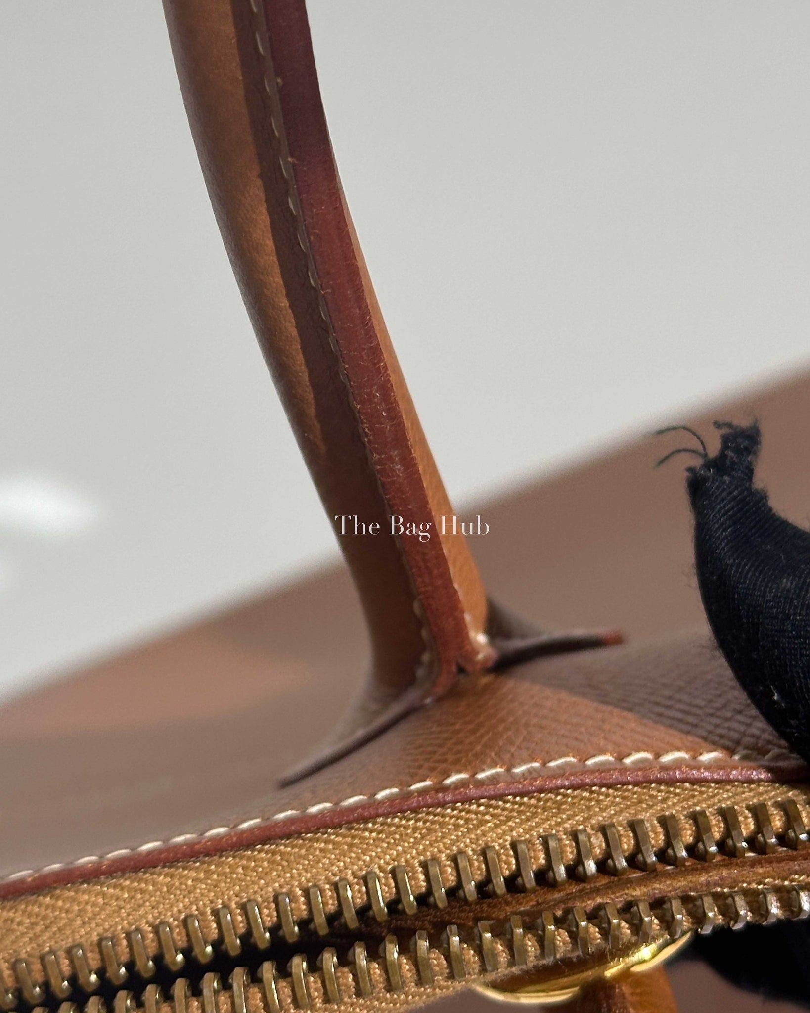 Hermes Brown Epsom Leather Bolide 35 Bag-Image-22