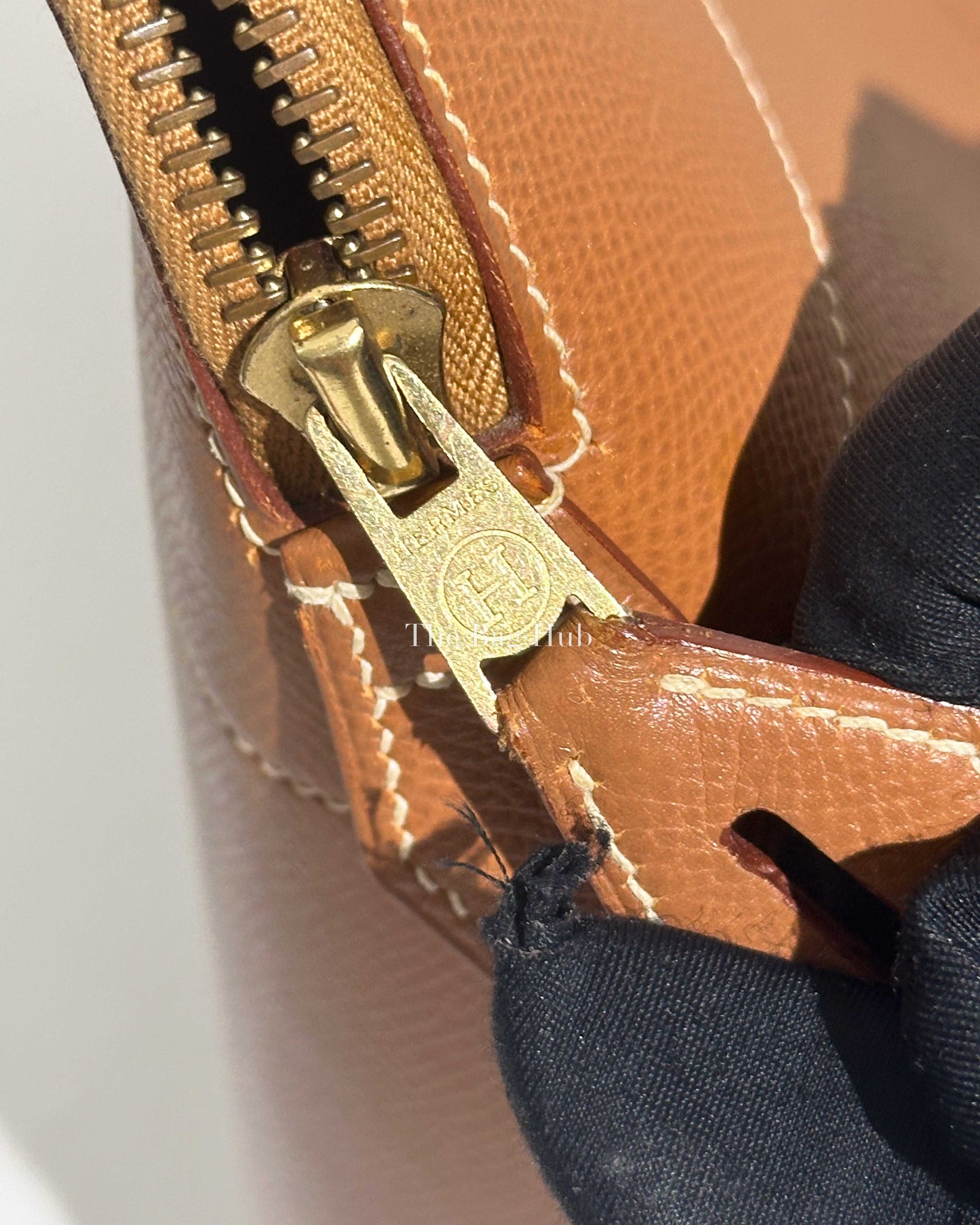 Hermes Brown Epsom Leather Bolide 35 Bag-Image-23