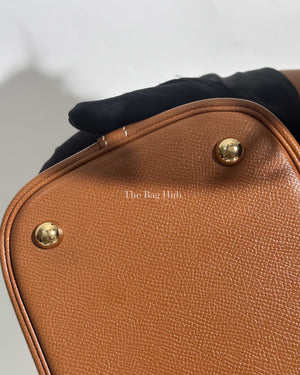 Hermes Brown Epsom Leather Bolide 35 Bag-Image-26