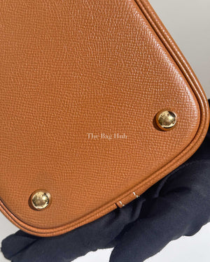 Hermes Brown Epsom Leather Bolide 35 Bag-Image-27