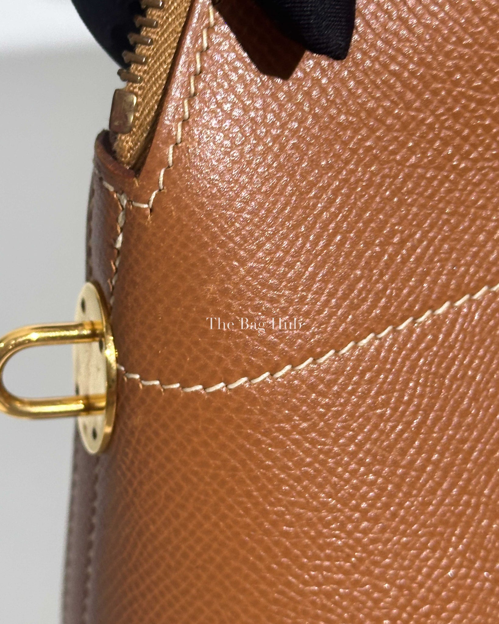Hermes Brown Epsom Leather Bolide 35 Bag-Image-33