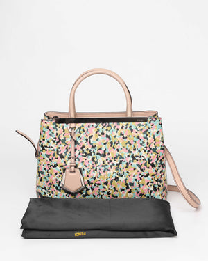 Fendi Multicolor Leather Petite Sac 2jour Bag-13