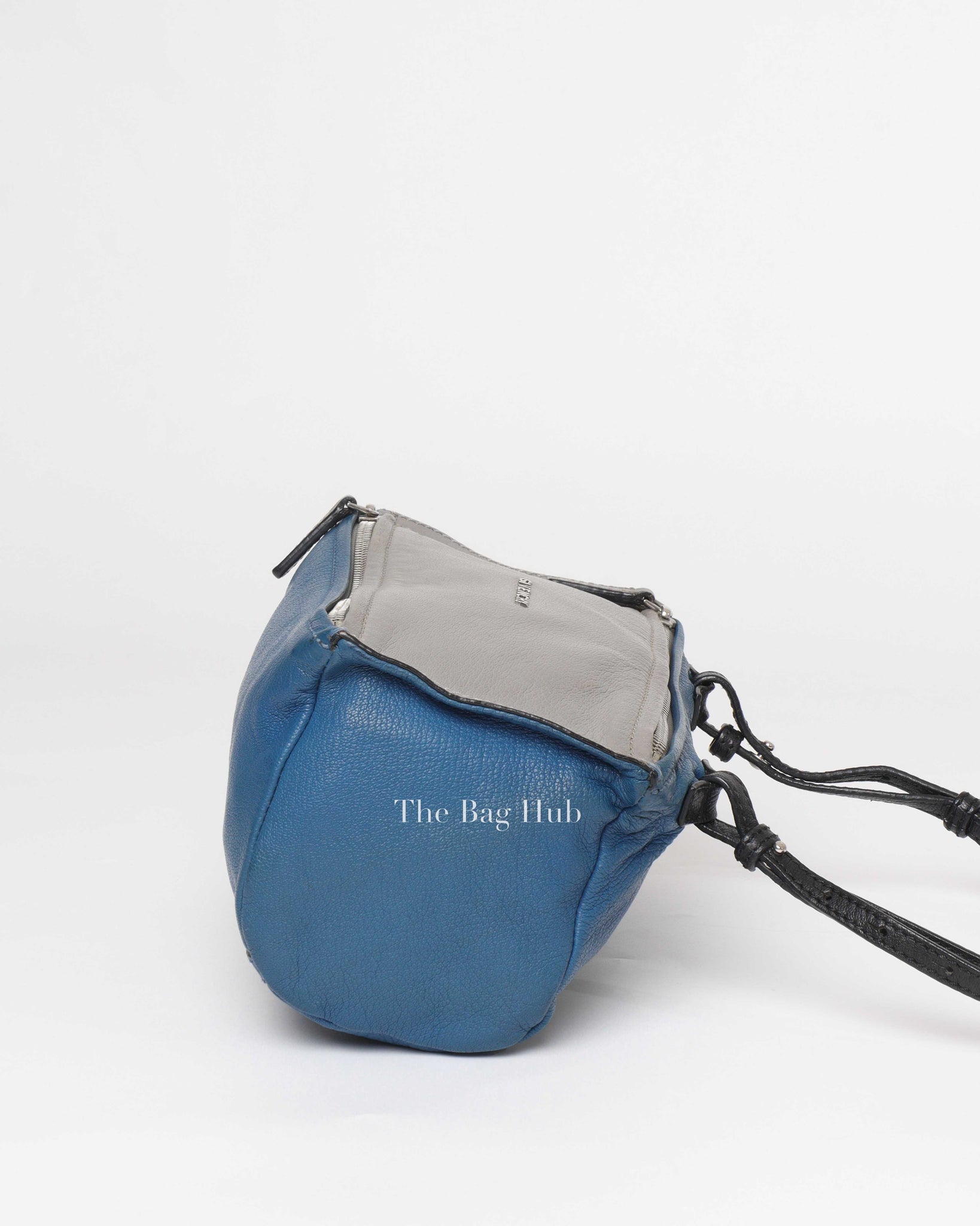 Givenchy Blue/Gray Leather Pandora Mini Bag-Image-5