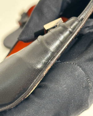 Gucci Black Leather Sandals Size 6.5 B-Image-14