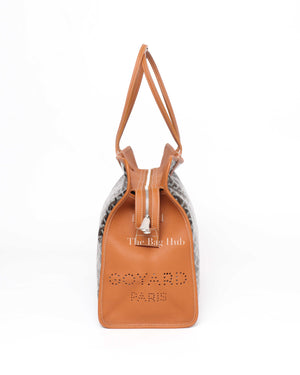 Goyard Black/Tan Hardy PM Tote Bag