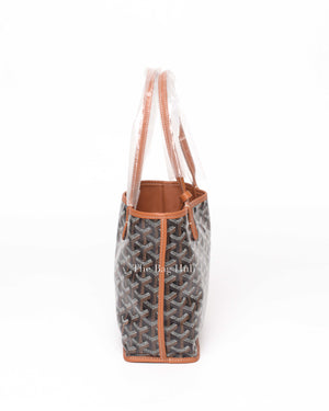 Goyard Black/Brown Mini Anjou Bag
