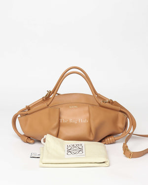 Loewe Warm Dessert Nappa Calfskin Small Paseo Bag