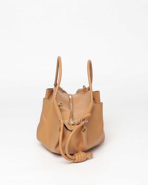 Loewe Warm Dessert Nappa Calfskin Small Paseo Bag