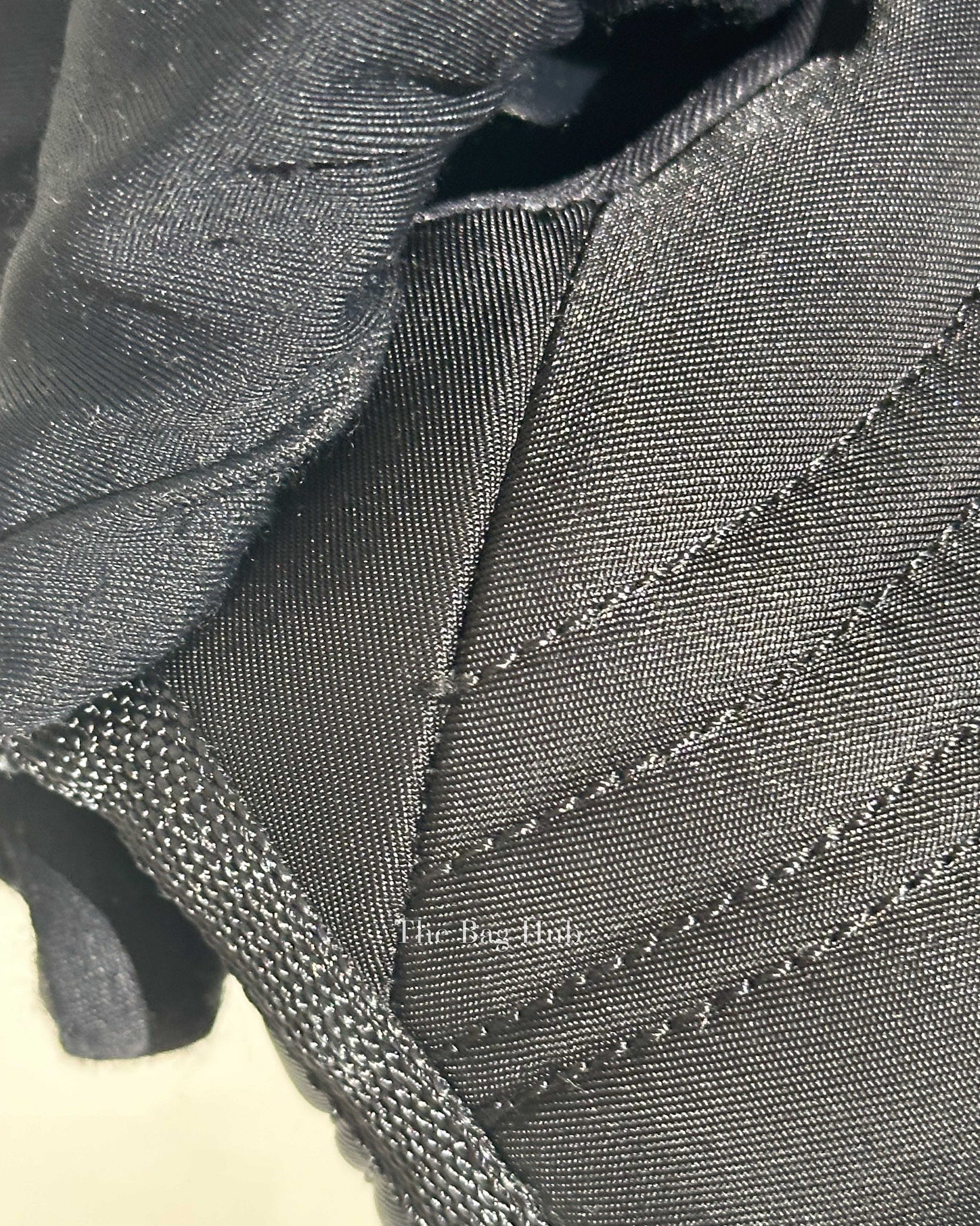 Prada Black Re-Nylon Rush Garbardine Sneaker Size 38