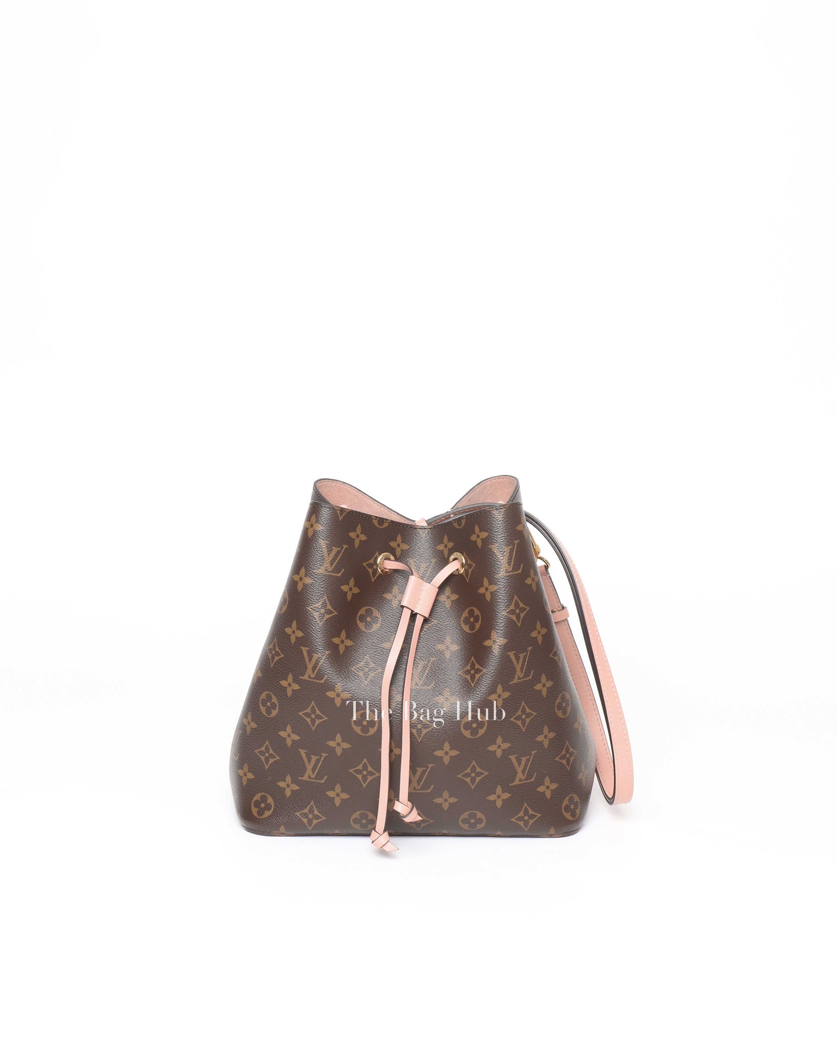 Louis Vuitton Rose Poudre Monogram Leather and Canvas NeoNoe Bag-2