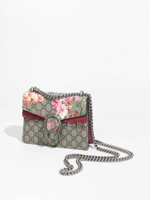 Gucci Floral Monogram GG Supreme Dionysus Shoulder Chain Bag