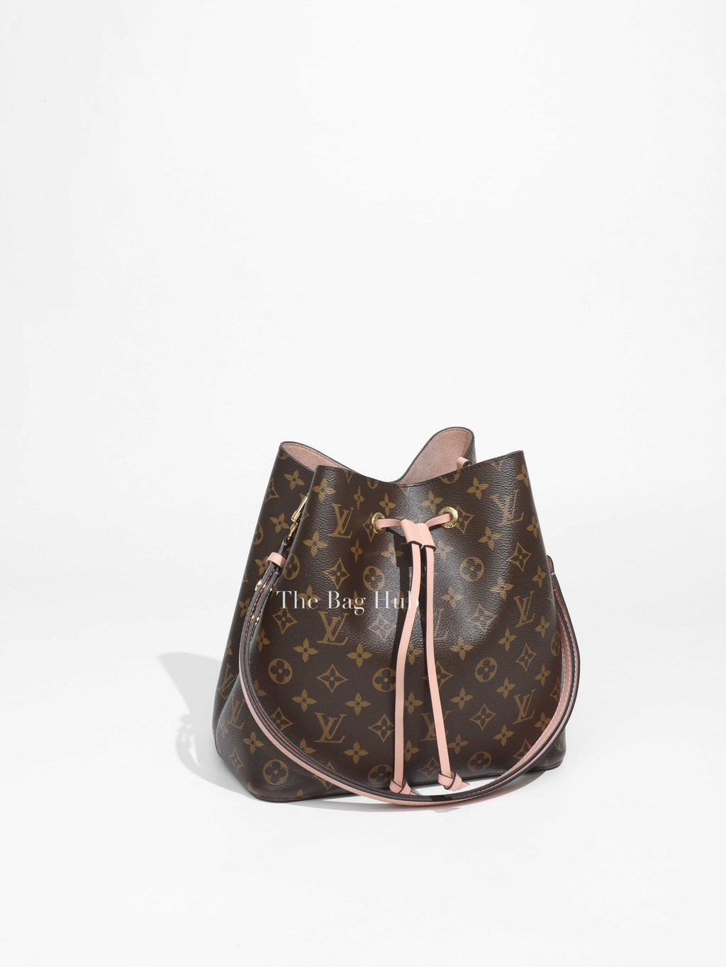 Louis Vuitton Rose Poudre Monogram Leather and Canvas NeoNoe Bag-1