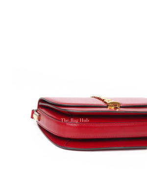 Gucci Red Leather Sylvie 1969 Small Shoulder Bag